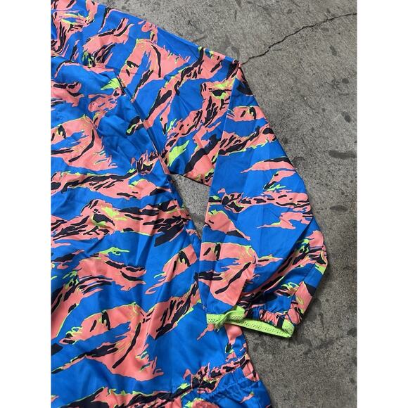 Nike Women's Packable Full Zip Camouflage Trail Running Jacket 546390-455 XL - Picture 5 of 10